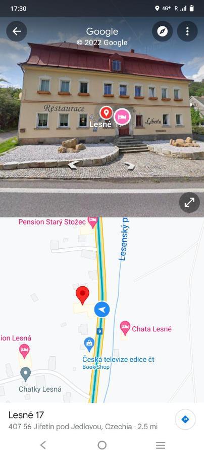 Pension Liberta Jiretin pod Jedlovou Екстер'єр фото